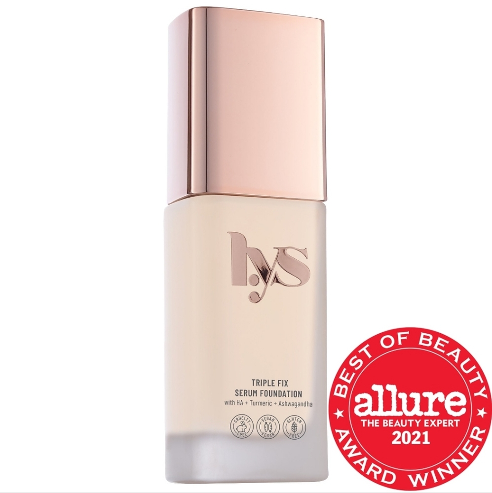 LYS Triple Fix Serum Foundation in shade LG1